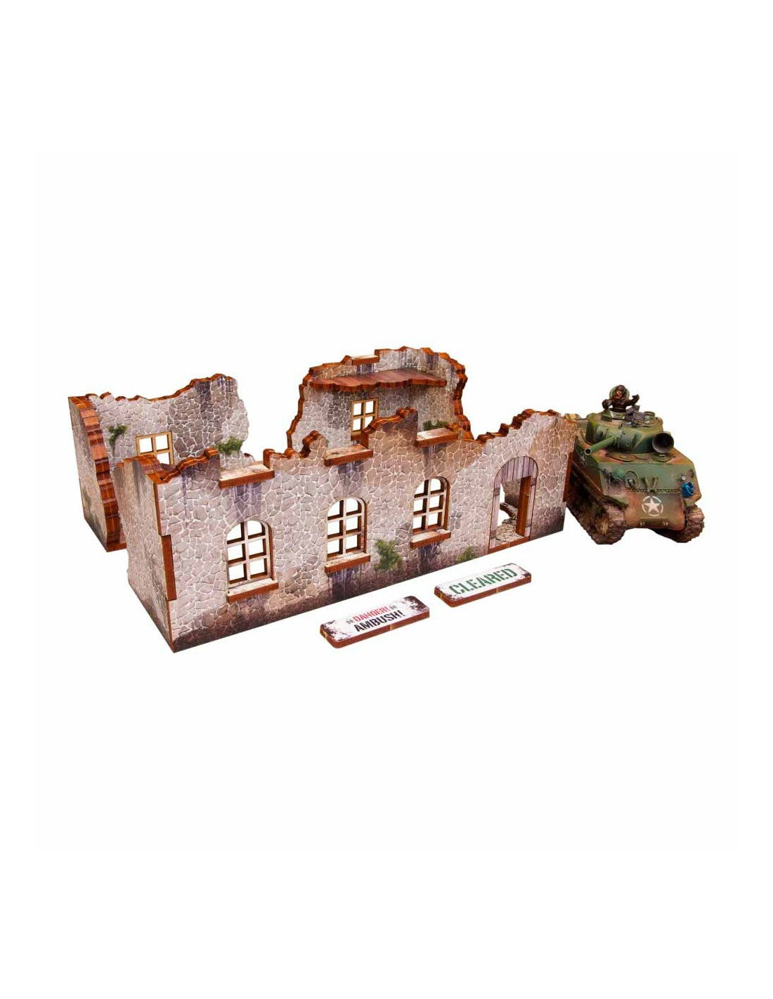 Micro Art Studio: WWII Ruins 3 (Pre-painted) - H00217
