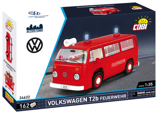 Cobi 24622- Maßstab 1:35 - Volkswagen T2b Feuerwehr