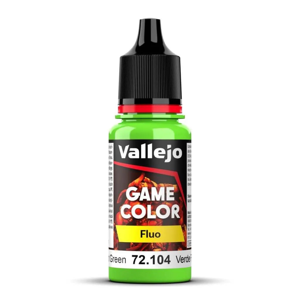 Vallejo - Game Color / Fluo - Fluorescent Green 18 ml - 72.104