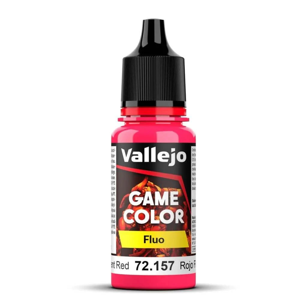 Vallejo - Game Color / Fluo - Fluorescent Red 18 ml - 72.157