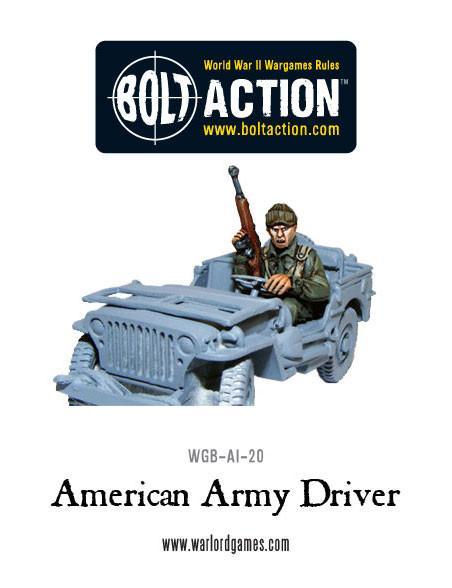 Bolt Action - US Vehicle Driver - WGB-AI-20