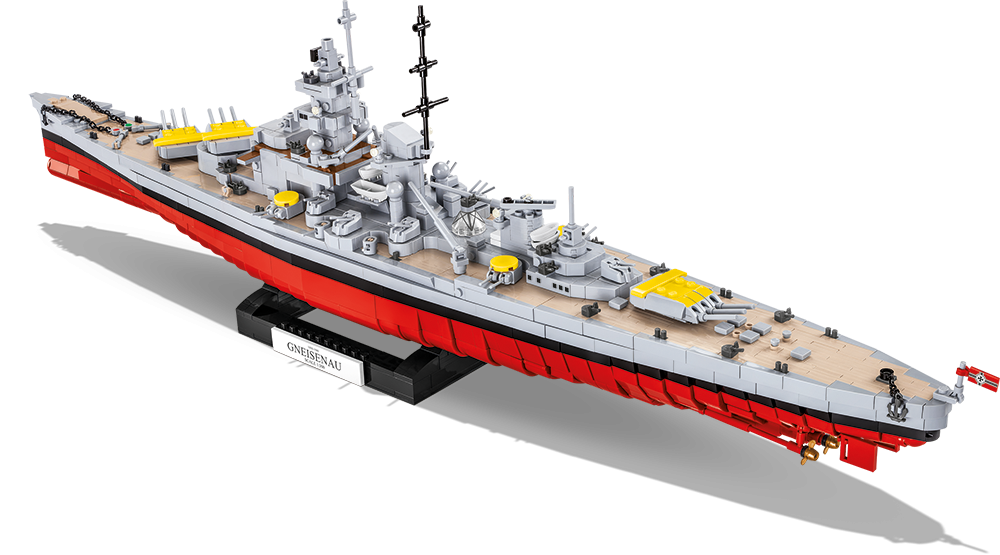 Cobi 4835 - HC WWII - Maßstab 1:300 - Battleship Gneisenau