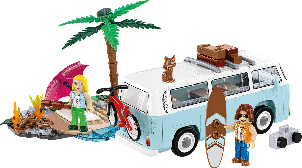 Cobi 24617 - Maßstab 1:35 - Volkswagen T2a Kombi