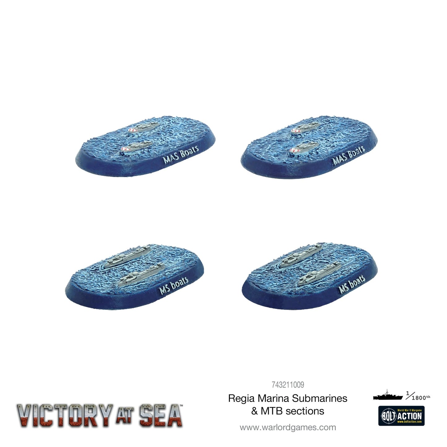 Victory at Sea - Regia Marina Submarines & MTB Sections - 743211009