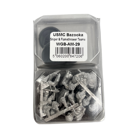 Bolt Action - USMC Bazooka, Sniper and Flamethrower teams - EN - WGB-AM-29