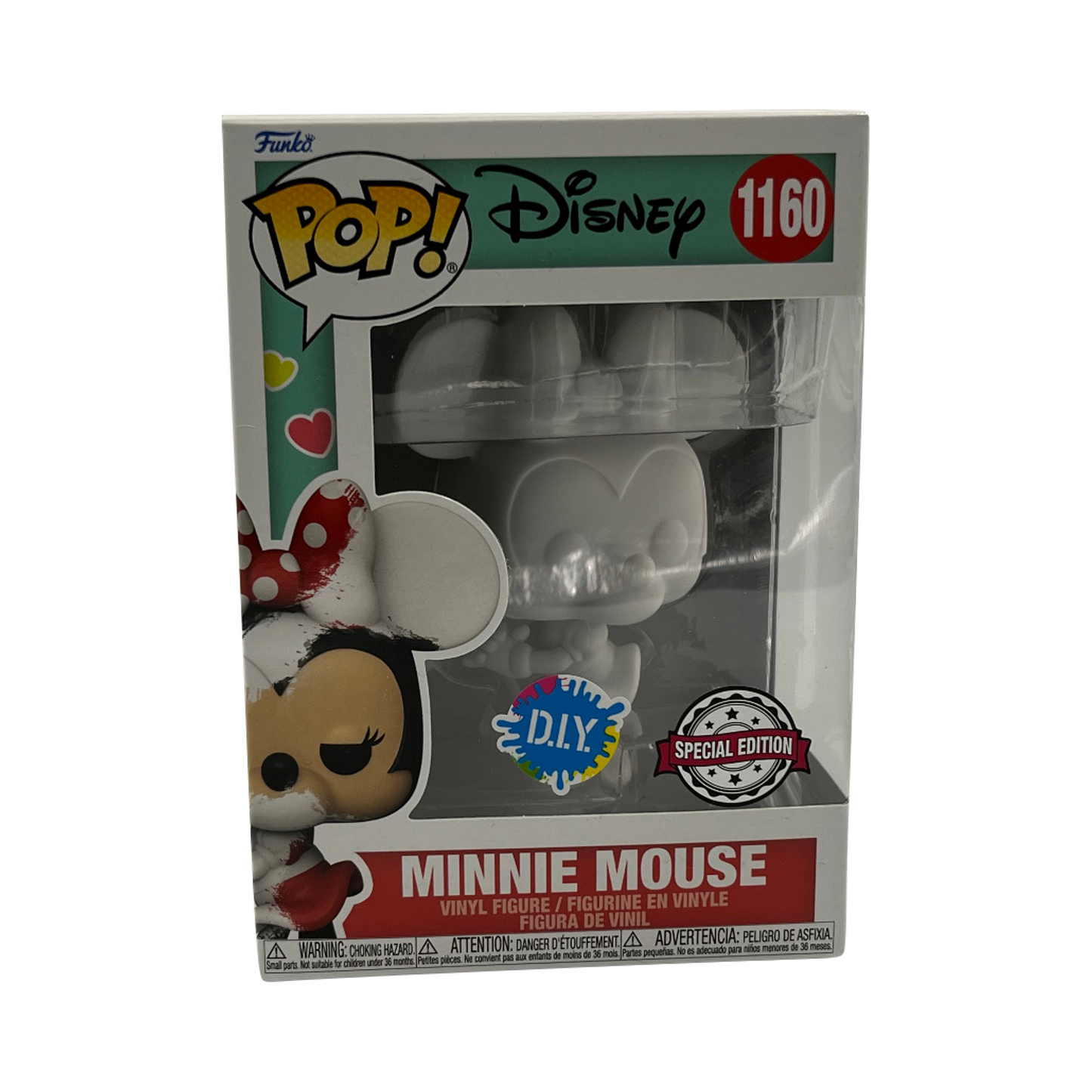 Funko POP! Disney: Valentine Minnie Mouse(DIY)(WH)(Exclusive) #1160
