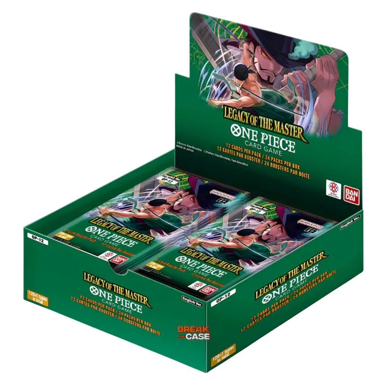 One Piece TCG OP12 Bond between Master and Disciple Booster Display (24 Packs) - EN