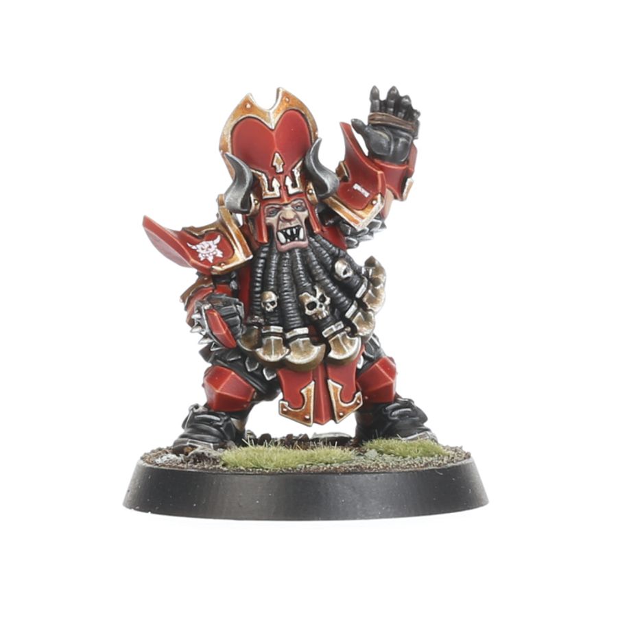 Blood Bowl - Chaos Dwarf Blood Bowl Team: The Zharr-Naggrund Ziggurats (201-11)