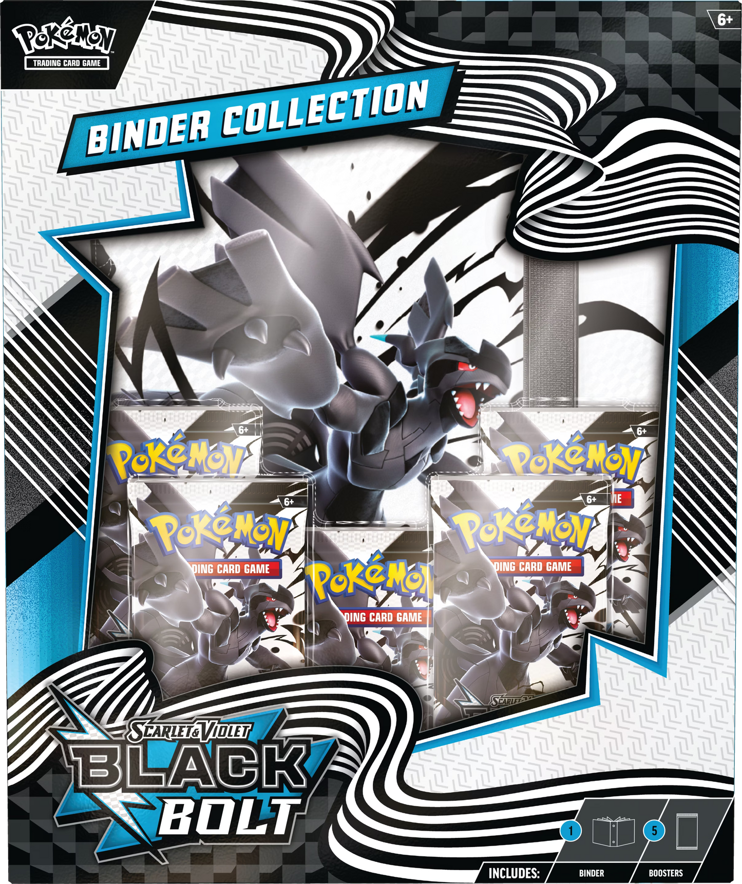 Pokémon TCG: SV10.5 Black Bolt - Binder Collection (POK10039ZSV)