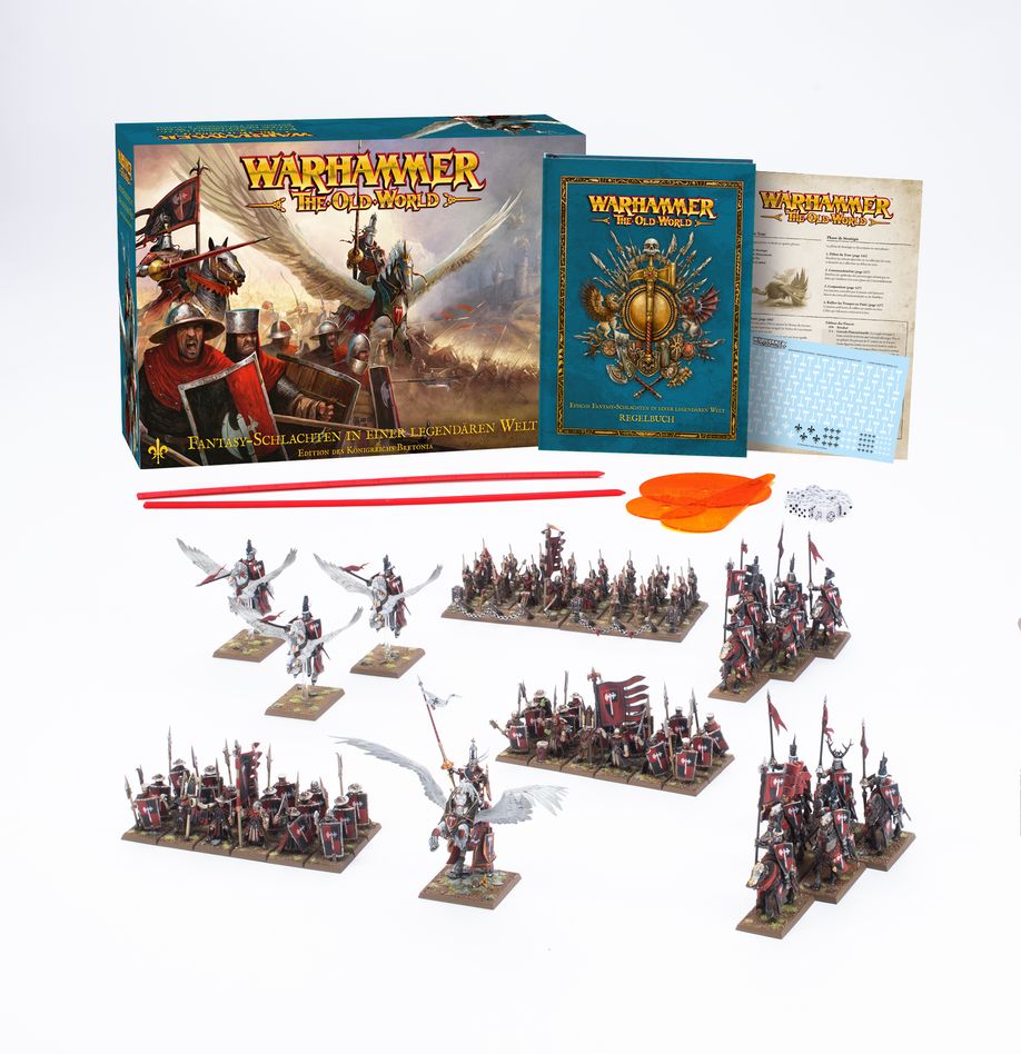 Warhammer: The Old World - Grundbox von Warhammer: The Old World – „Königreich Bretonia“-Edition (06-06