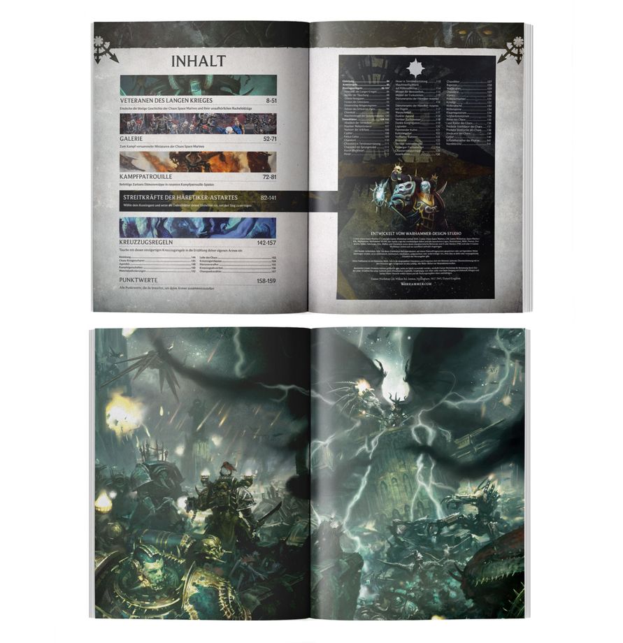 Warhammer 40.000 - Chaos Space Marines - Chaos Space Marines Codex (DE) (43-01-04)