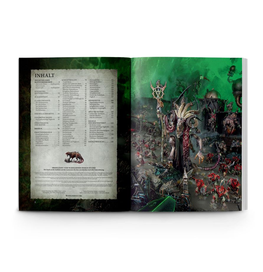 Warhammer - Age of Sigmar - Skaven - Kriegsbuch Skaven (DE) (90-24)