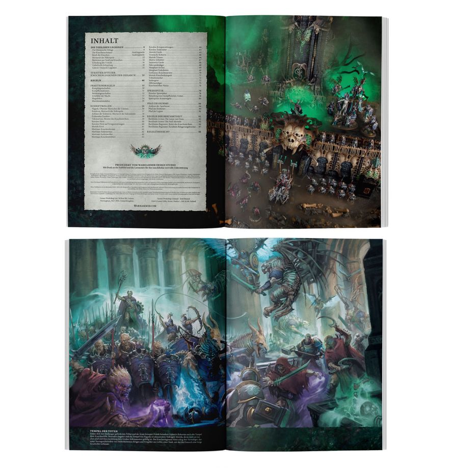 Warhammer Age of Sigmar - Ossiarch Bonereaper - Battletome (DE) (94-01)
