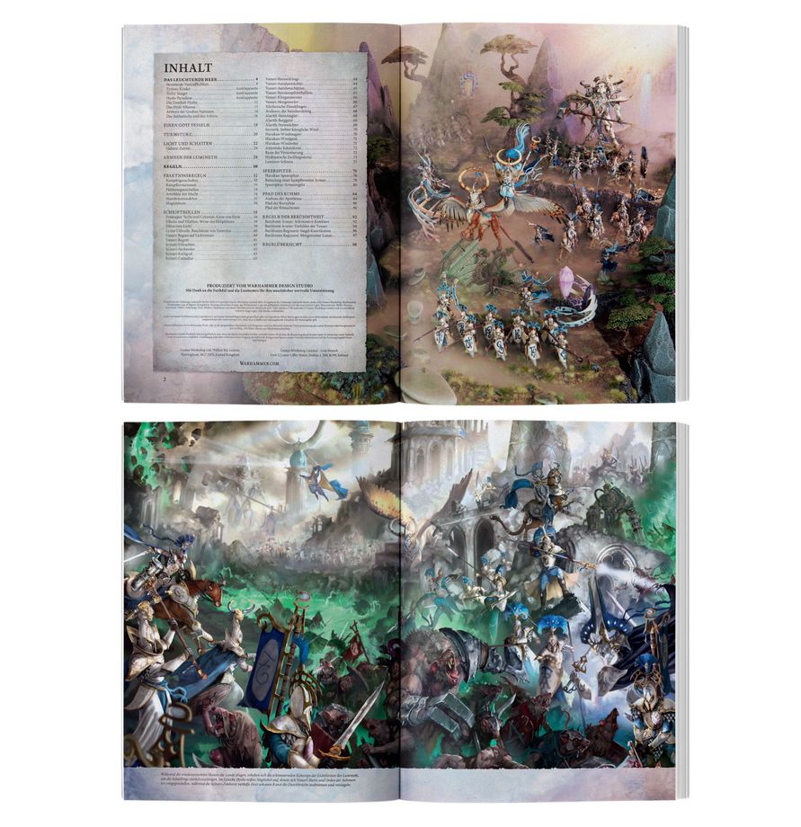 Warhammer Age of Sigmar - Lumineth Realm-Lords - Battletome (DE)