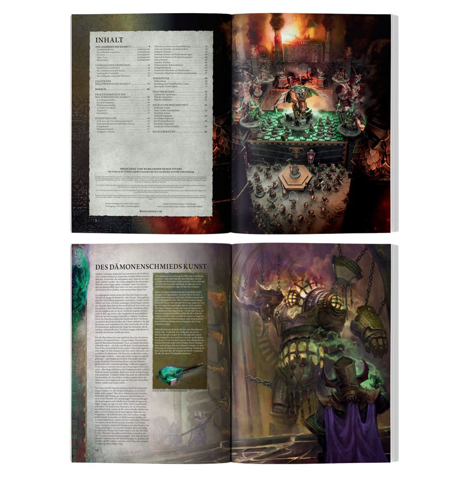 Warhammer Age of Sigmar - Helschmiede des Hashut - Kriegsbuch: Helsmiths of Hashut (DE) (82-01)