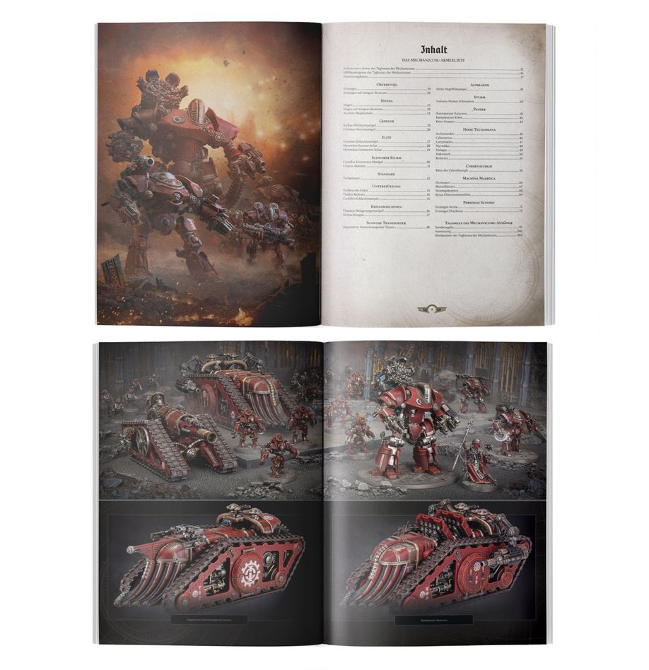 Warhammer: The Horus Heresy –  Liber Mechanicum: Armeebuch der Streitkräfte der Taghmata DE (31-120)