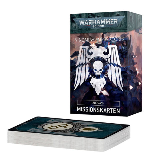 Warhammer 40.000 - In Nomine Imperatoris 2025-26: Missionsdeck DE (40-65)