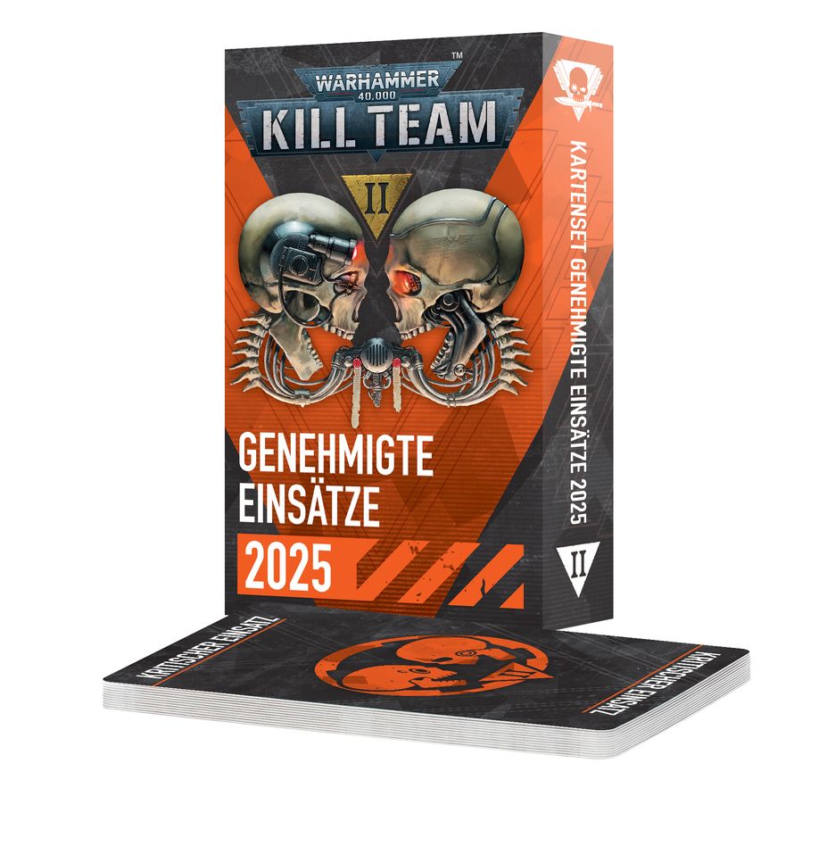 Warhammer 40.000 - Kill Team: Kartenset - Genehmigte Einsätze 2025 (102-63) (DE)