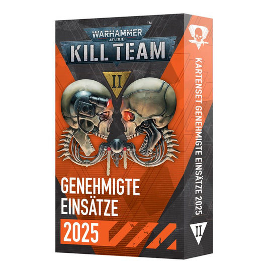 Warhammer 40.000 - Kill Team: Kartenset - Genehmigte Einsätze 2025 (102-63) (DE)