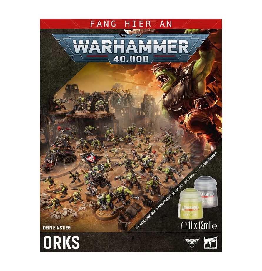 Warhammer 40,000 - Warhammer 40.000: Dein Einstieg: Orks deutsch - 60-53-DE