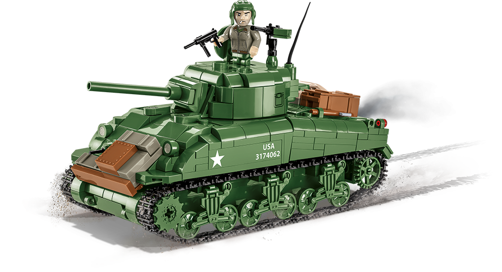 Cobi 3044 - Company of Heroes - Sherman M4A1