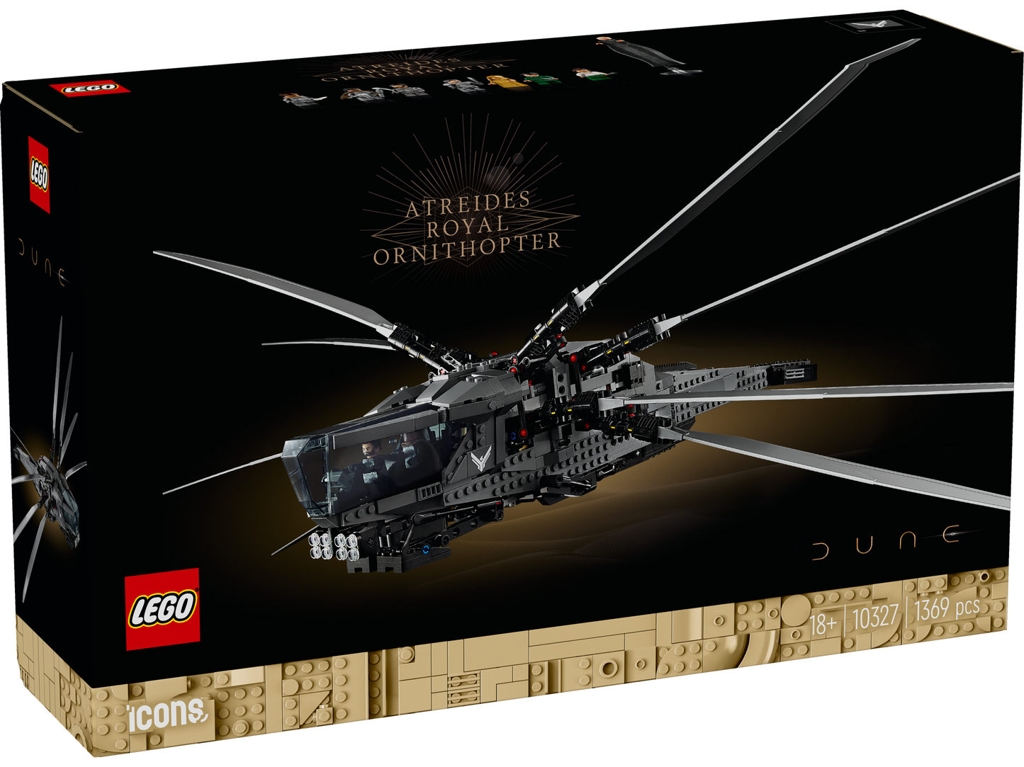 LEGO® Icons 10327 Dune Atreides Royal Ornithopter