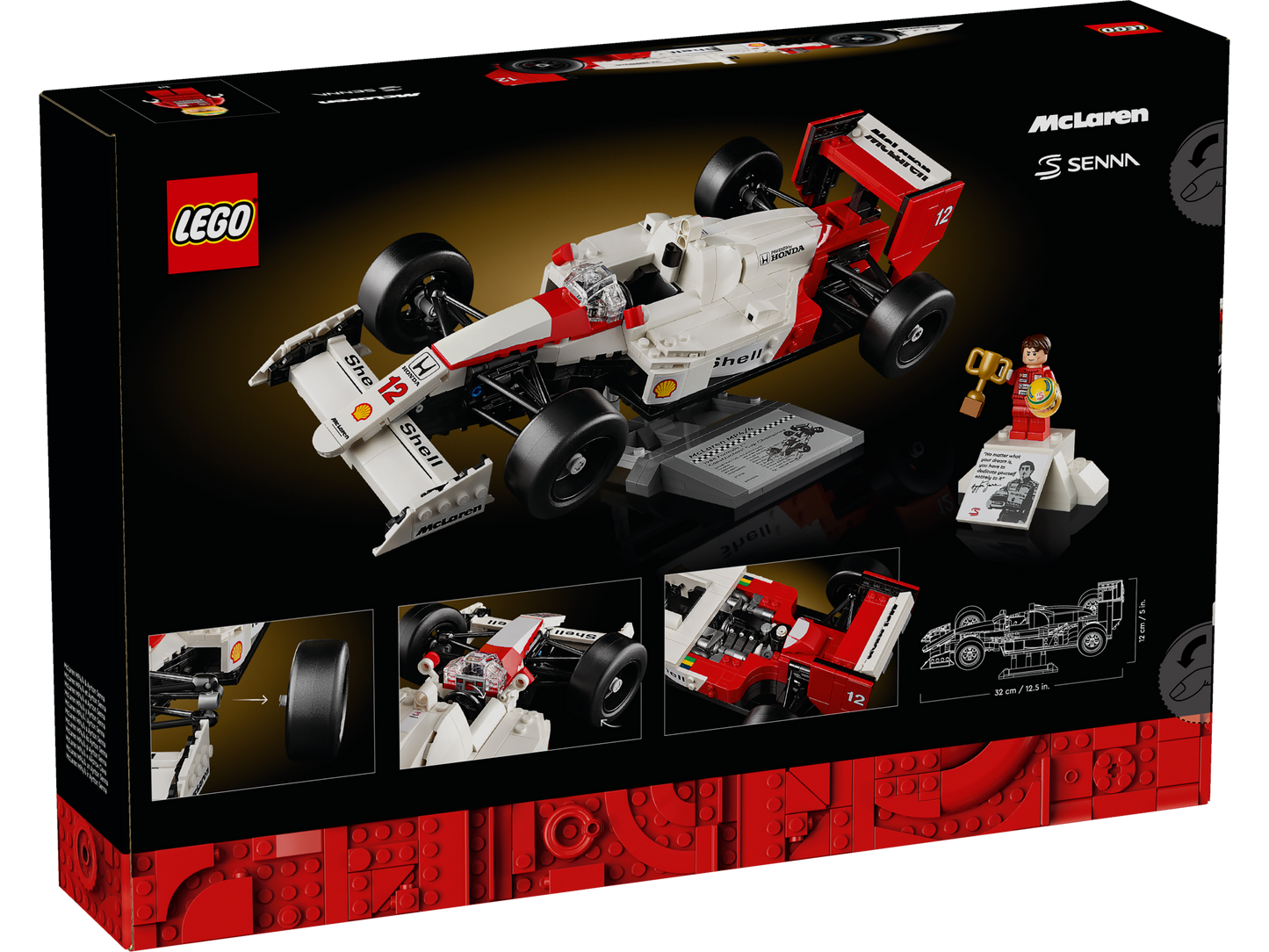 LEGO® Icons 10330 McLaren MP4/4 & Ayrton Senna