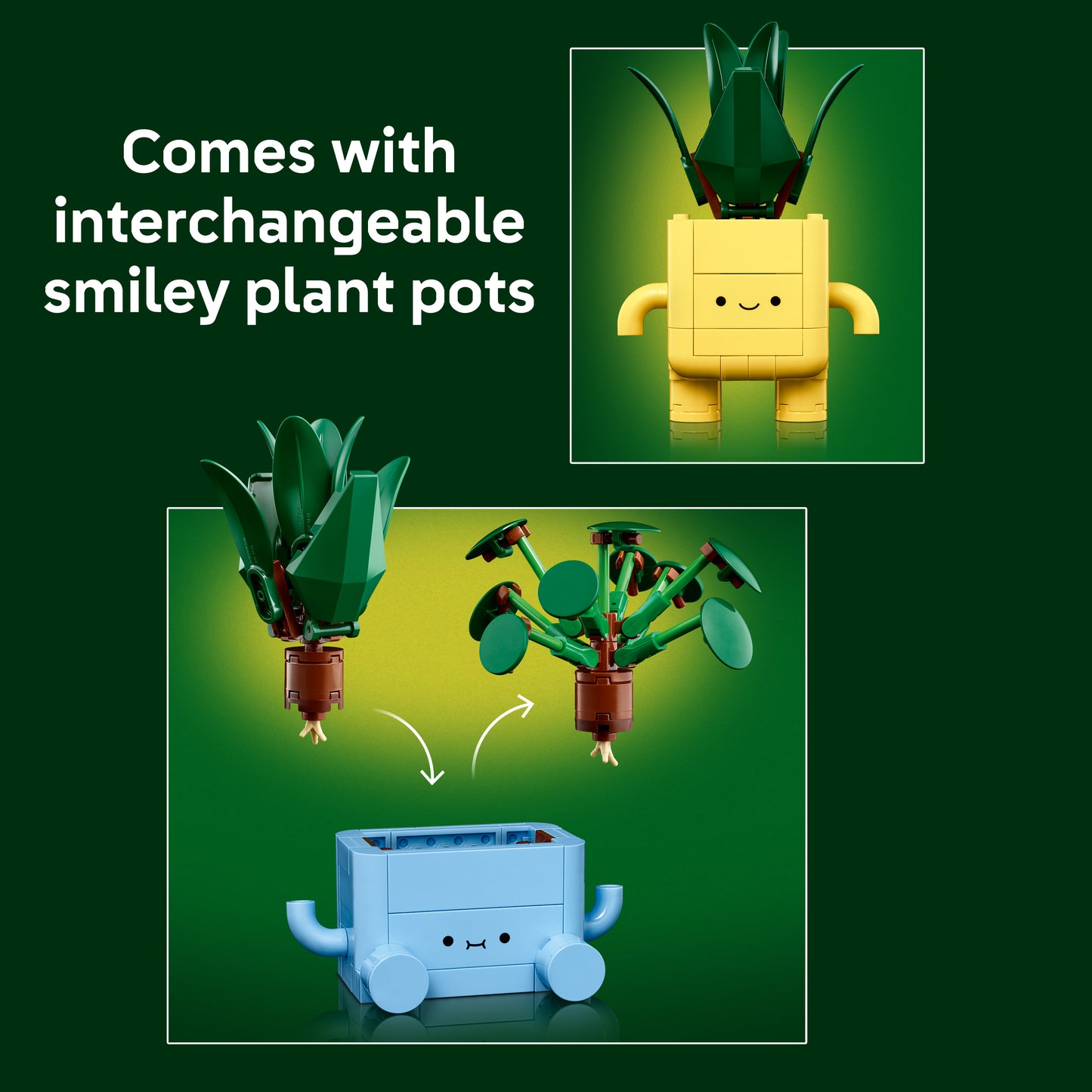 LEGO® Icons 10349 Fröhliche Pflanzen