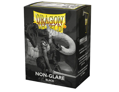 Dragon Shield Matte Sleeves - Matte NonGlare Standard size - Black V2