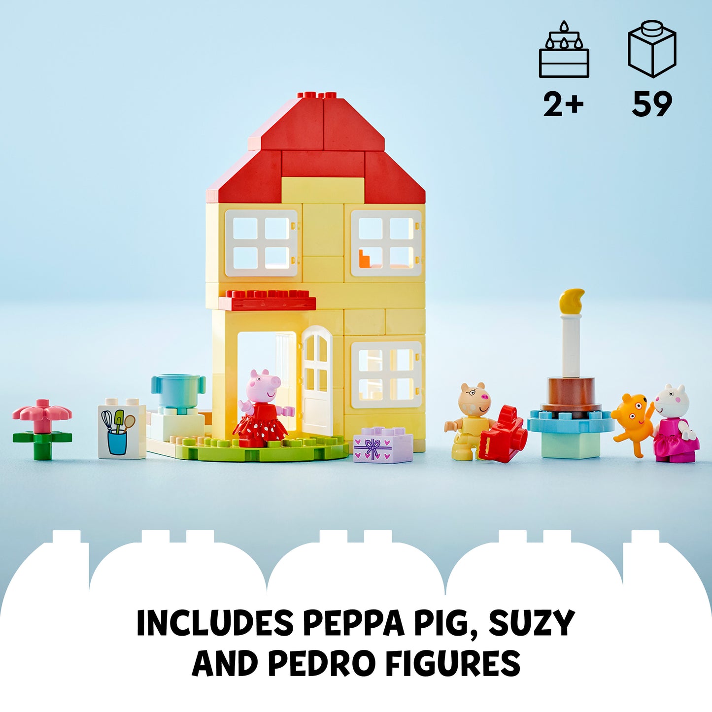 LEGO® Duplo 10433 Peppas Geburtstagshaus