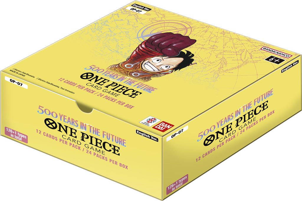 One Piece Card Game OP07 500 Years in the Future Booster Display (24 Packs) - EN