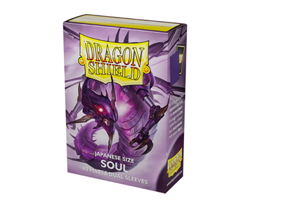 Dragon Shield Card Sleeves - Japanese Size Matte (60) - Soul - AT-15162