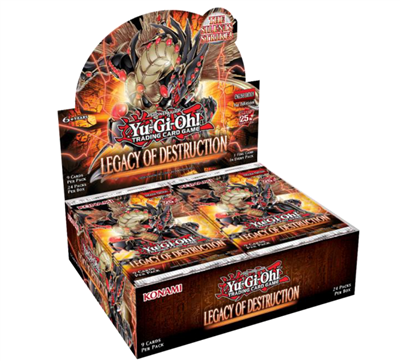 Yu-Gi-Oh! - Legacy of Destruction Booster Display (24 Packs) - DE