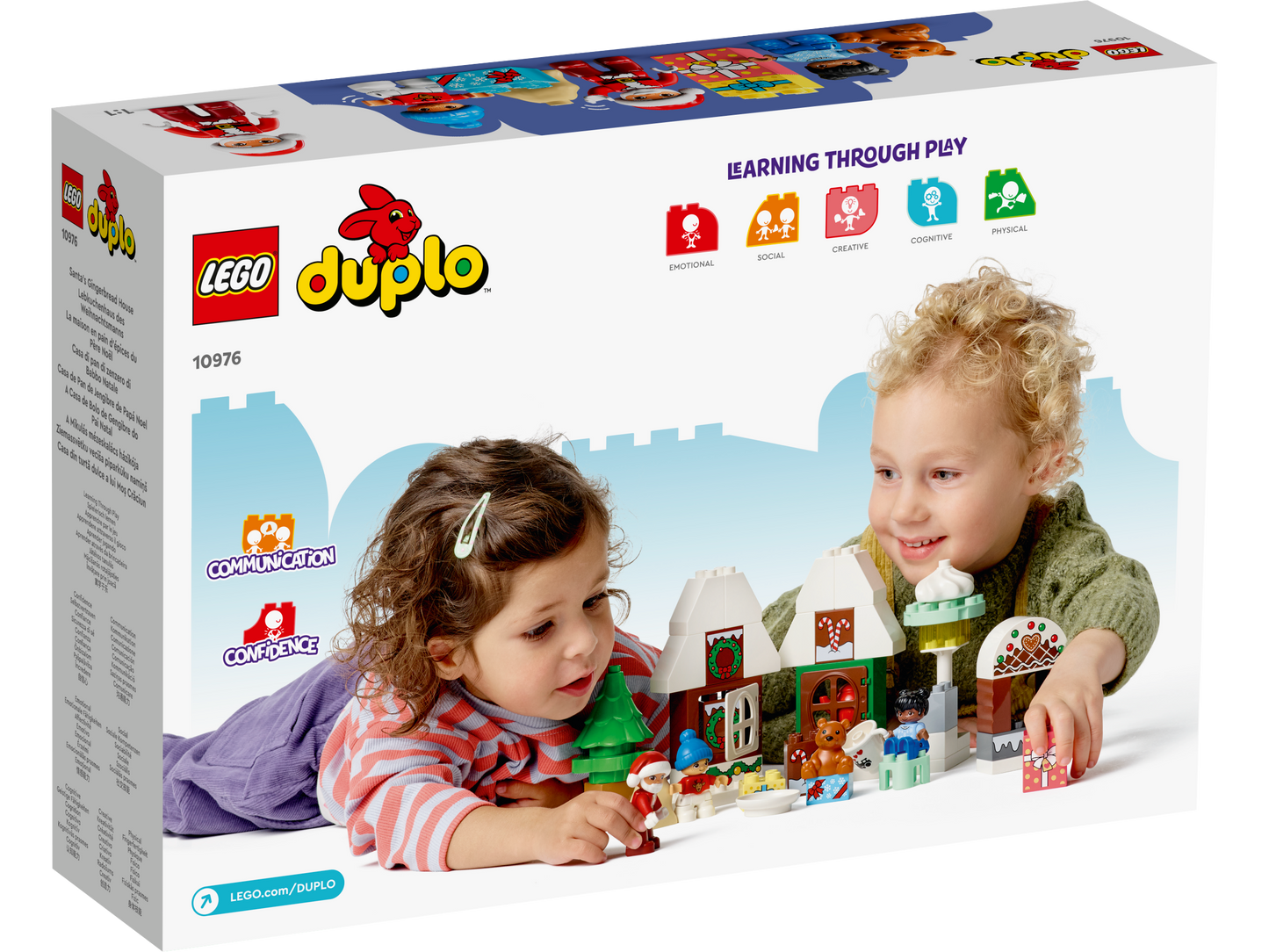 LEGO® Duplo 10976 Lebkuchenhaus mit Weihnachtsmann