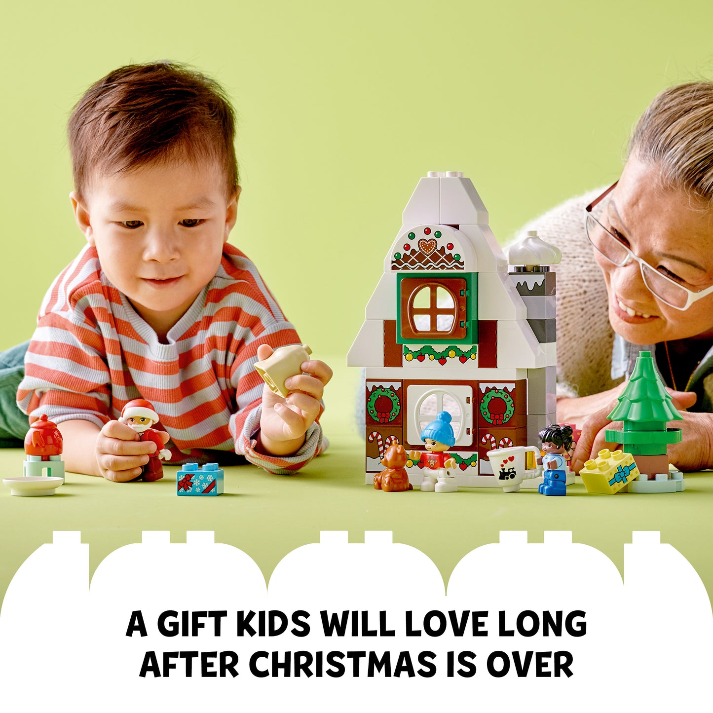 LEGO® Duplo 10976 Lebkuchenhaus mit Weihnachtsmann