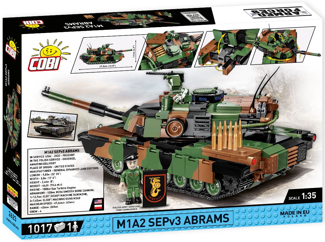 Cobi 2623 - Armed Forces - M1A2 SEPv3 Abrams