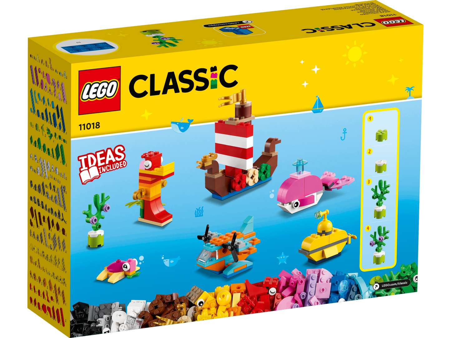 LEGO® Classic 11018 Kreativer Meeresspaß