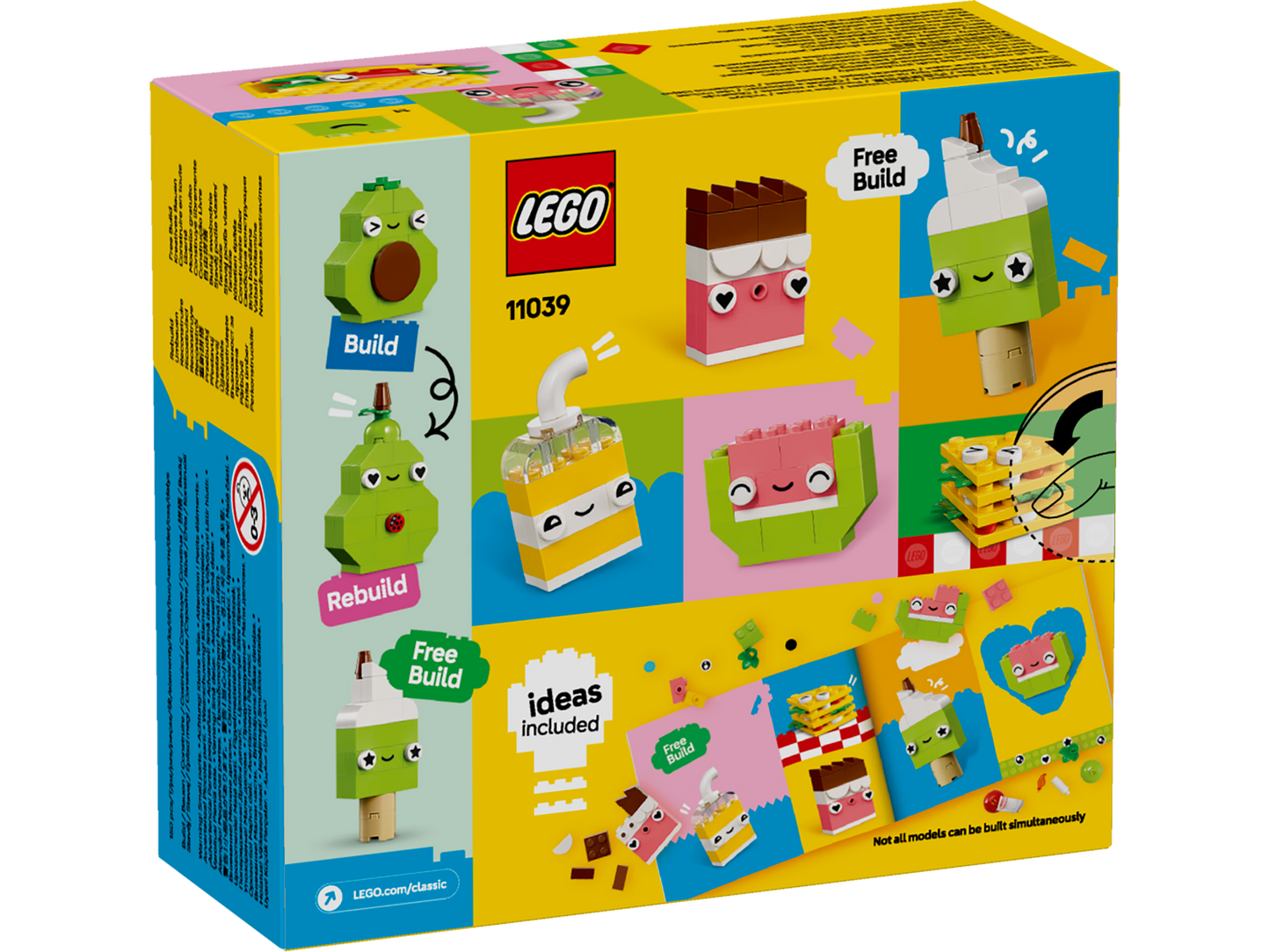 LEGO® Classic 11039 Kreativer Snack Bauspaß