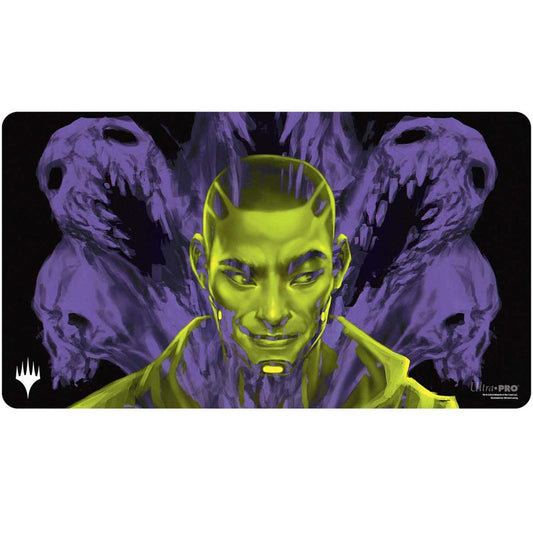 UP - Duskmourn Playmat Alt Art Key Character PW for Magic: The Gathering