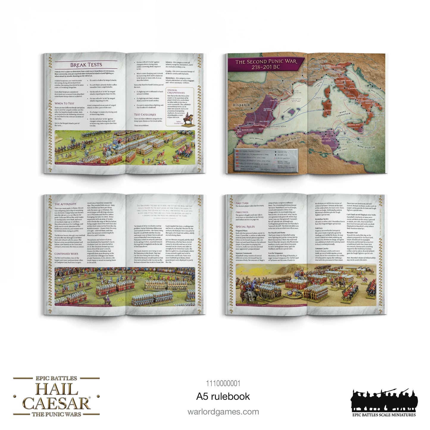 Hail Caesar Epic Battles: The Punic Wars Rulebook - EN - 1110000001