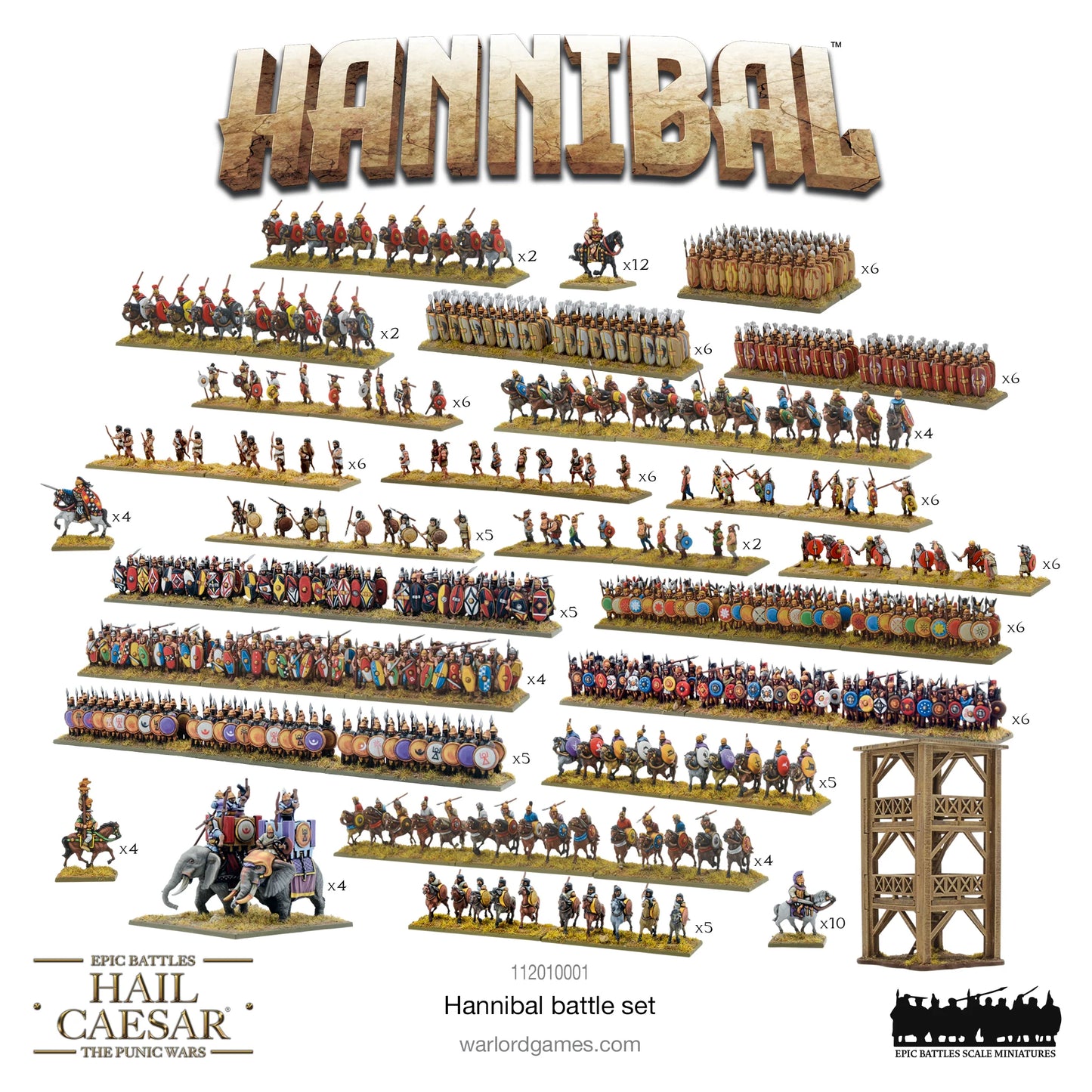 Hail Caesar Epic Battles: Hannibal Battle-Set - EN - 112010001