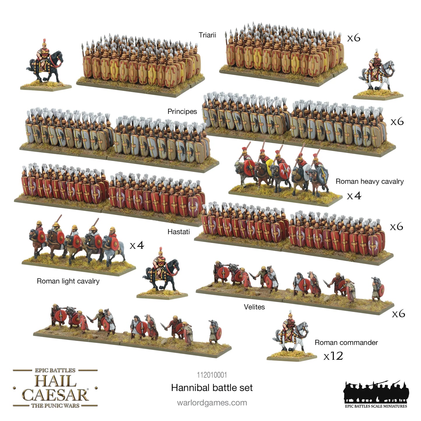 Hail Caesar Epic Battles: Hannibal Battle-Set - EN - 112010001