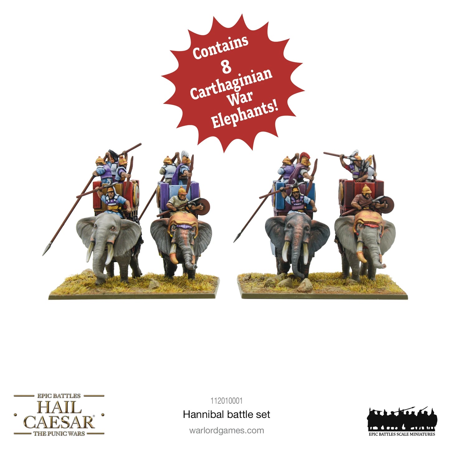 Hail Caesar Epic Battles: Hannibal Battle-Set - EN - 112010001