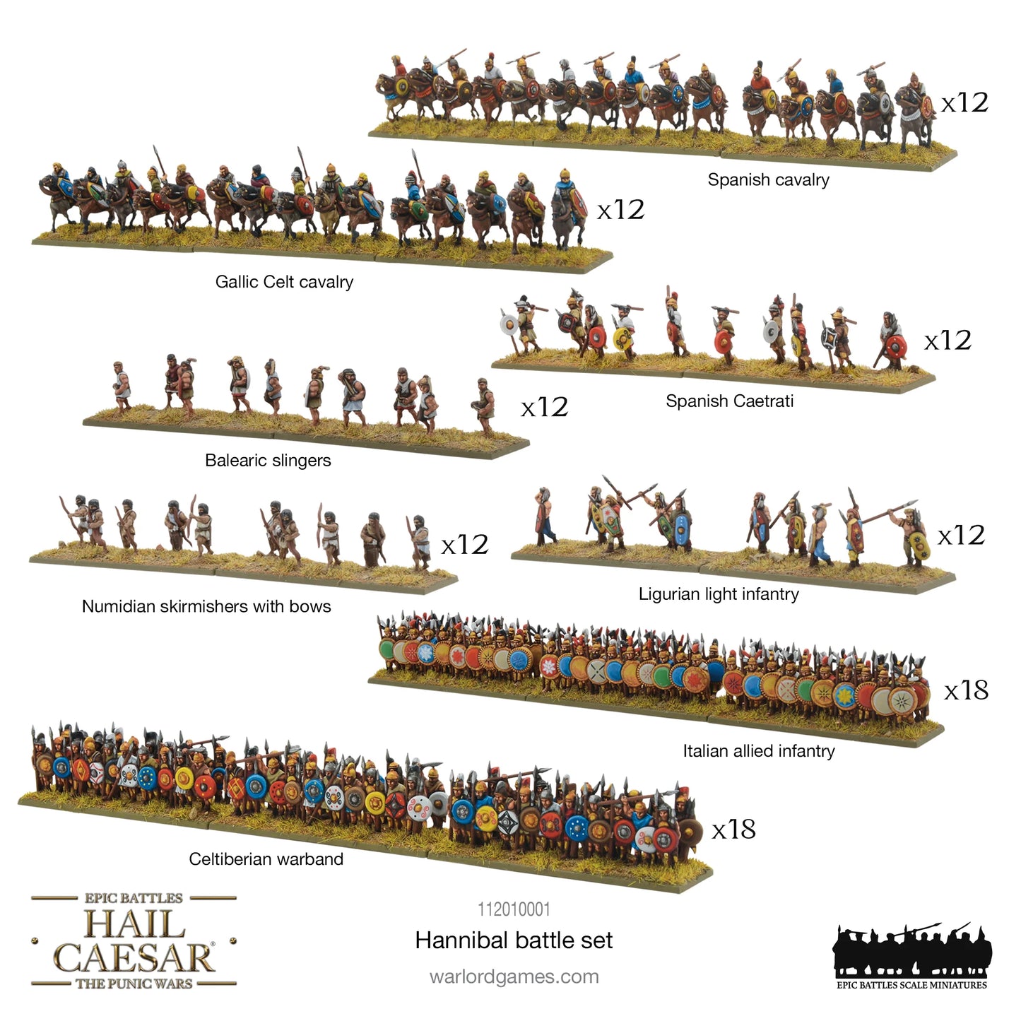 Hail Caesar Epic Battles: Hannibal Battle-Set - EN - 112010001