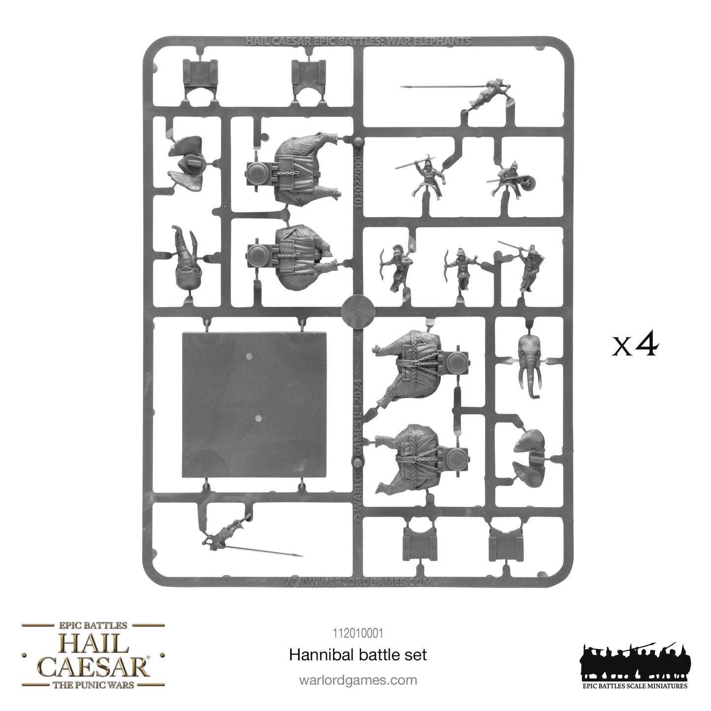 Hail Caesar Epic Battles: Hannibal Battle-Set - EN - 112010001