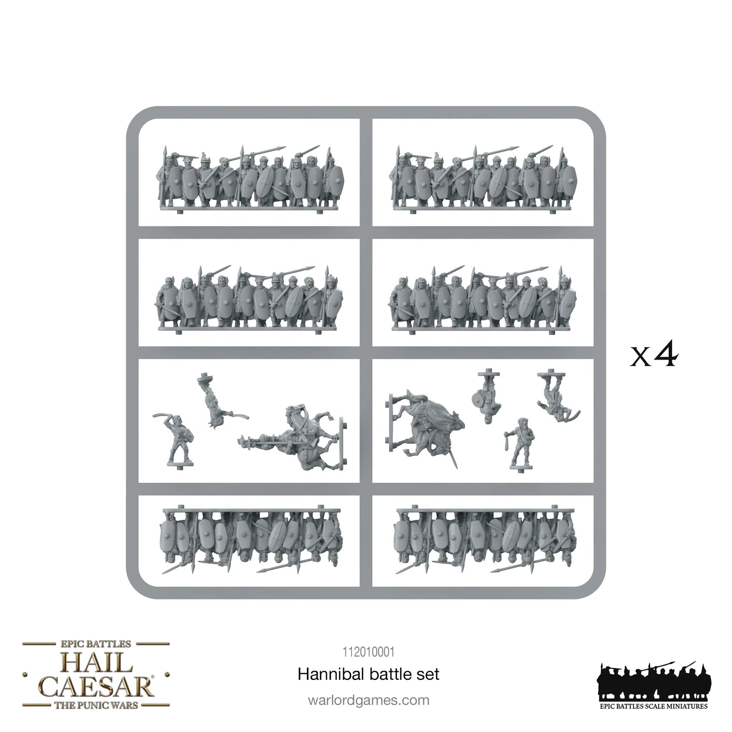 Hail Caesar Epic Battles: Hannibal Battle-Set - EN - 112010001