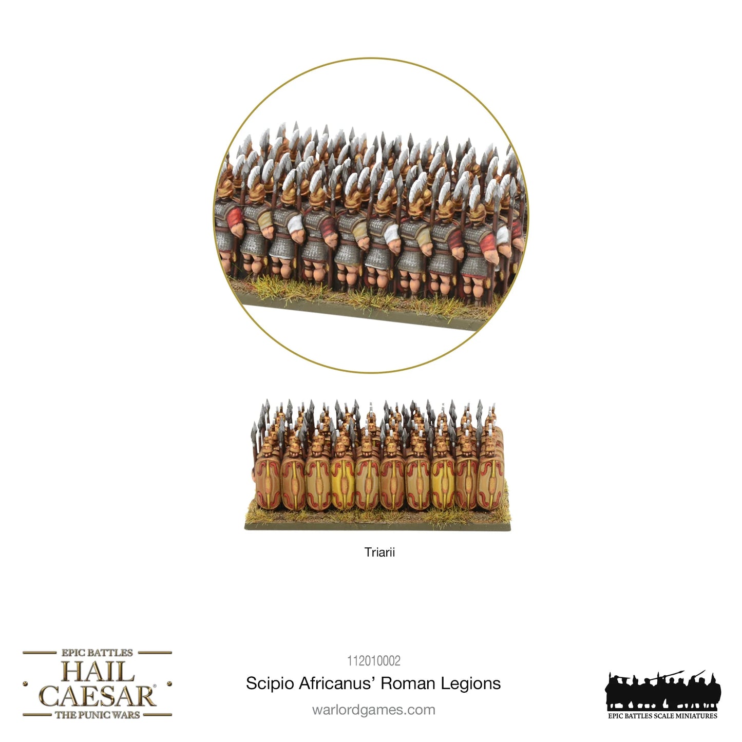 Hail Caesar Epic Battles: Scipio Africanus’ Roman Legions - 112010002