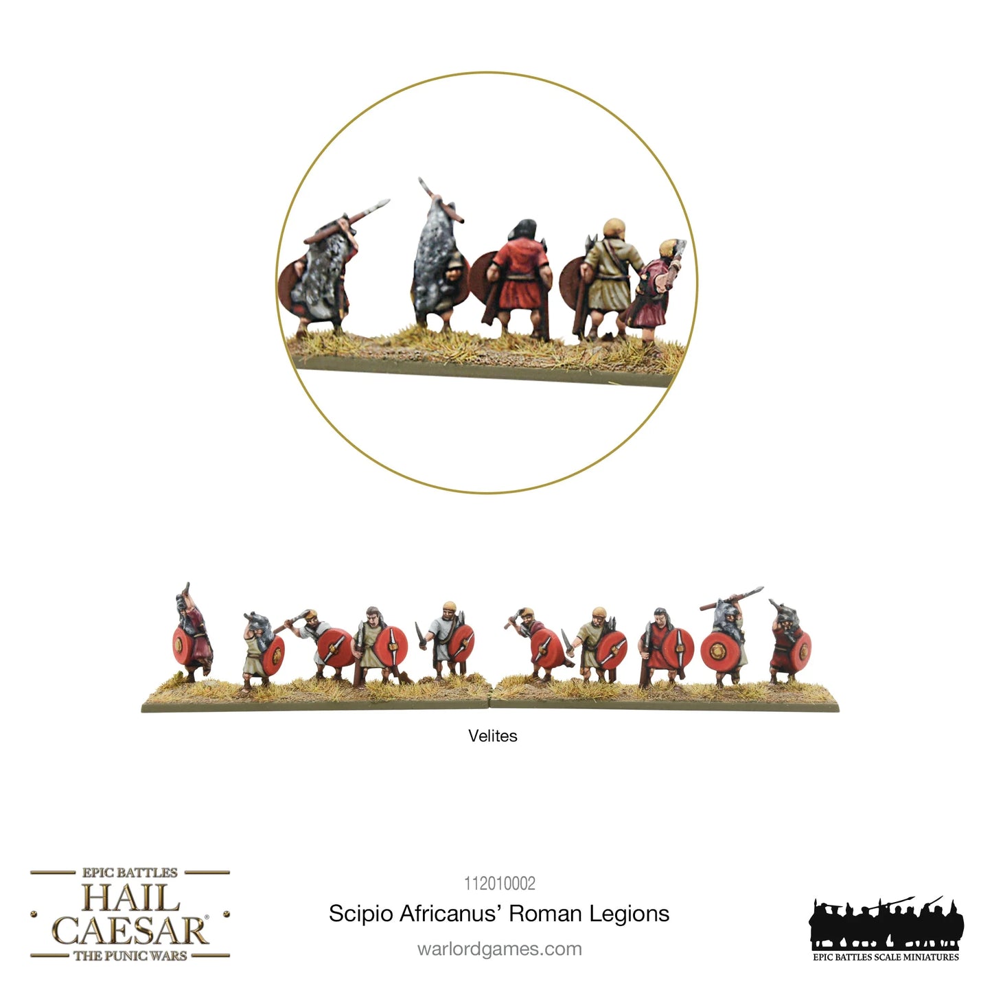 Hail Caesar Epic Battles: Scipio Africanus’ Roman Legions - 112010002