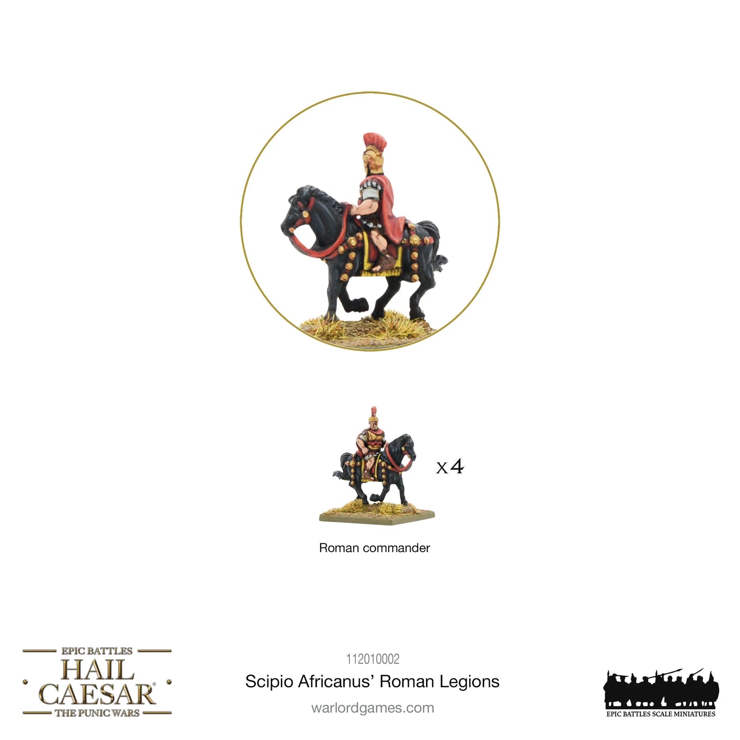 Hail Caesar Epic Battles: Scipio Africanus’ Roman Legions - 112010002