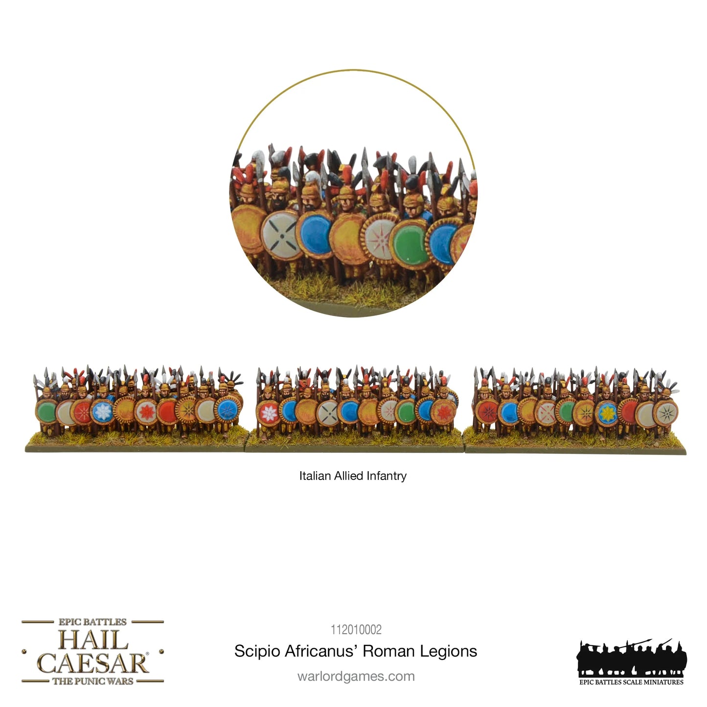 Hail Caesar Epic Battles: Scipio Africanus’ Roman Legions - 112010002